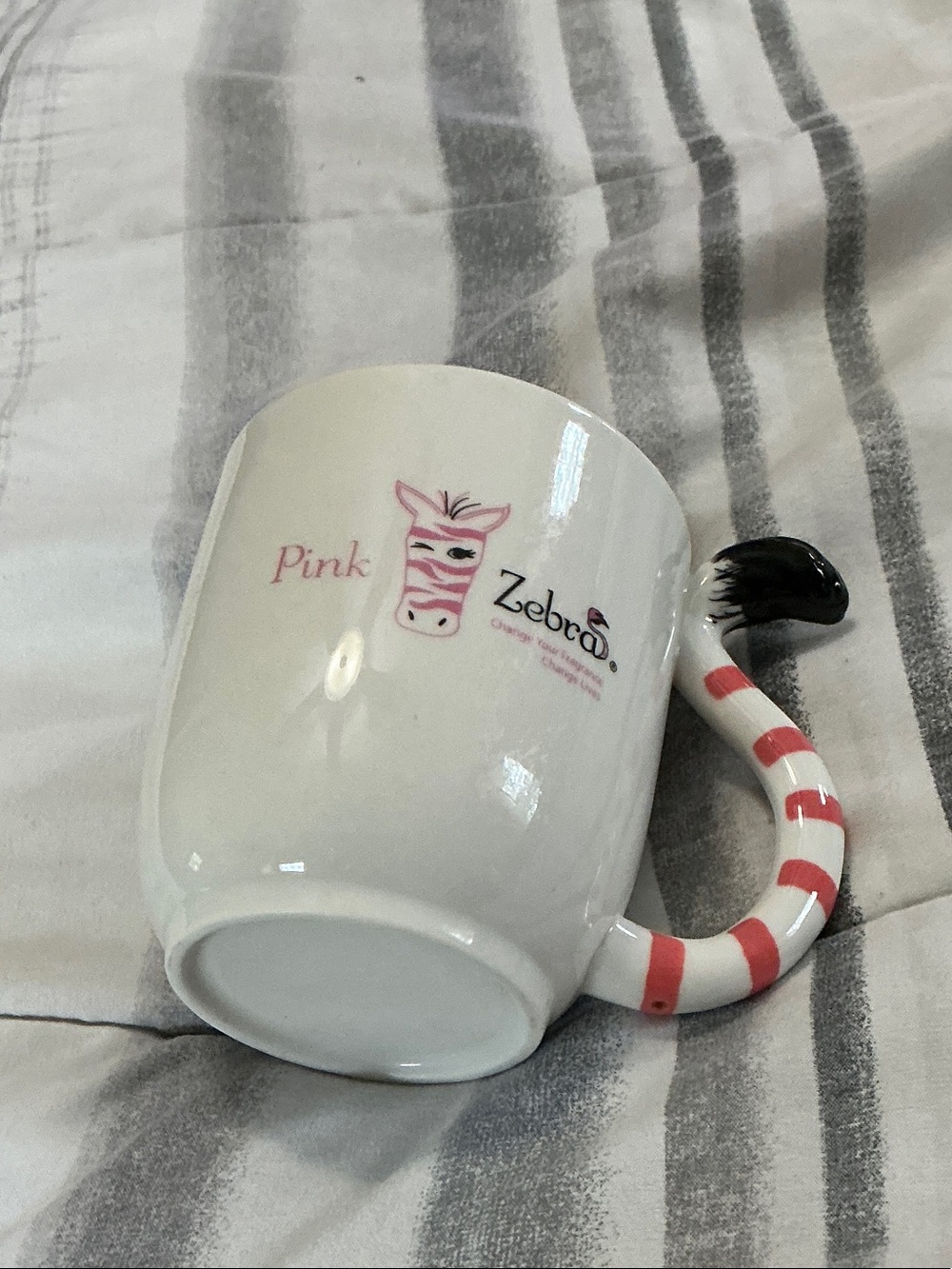 Pink Zebra Mug